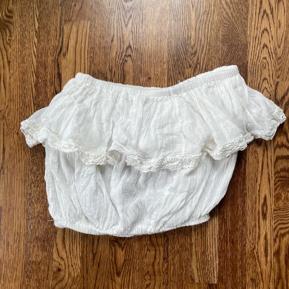 Jen’s Pirate Booty Cha Cha Tube Top White - Picture 6 of 9